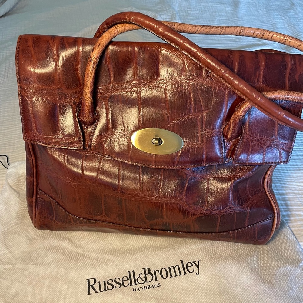 Russell & Bromley London vintage shoulder bag